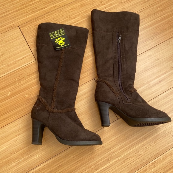 Dawgs Shoes - Lined high heel boots